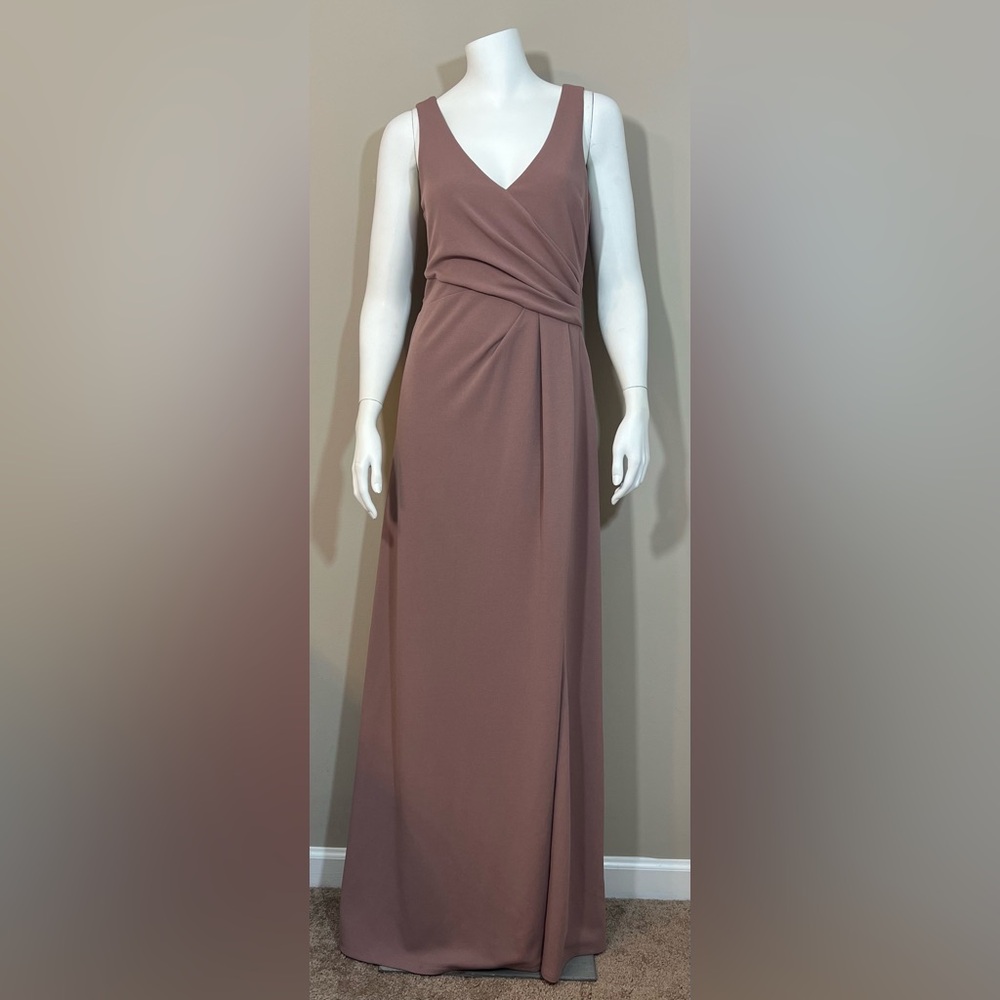 NWOT Vow’d Pink V Neck Bridesmaid Dress